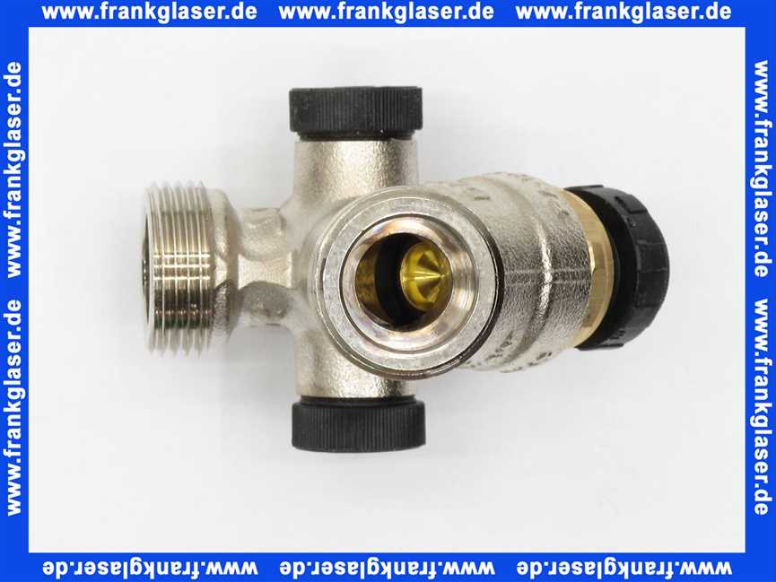 7101046 Sieger Absperrventil mit Rückflussverhinderer