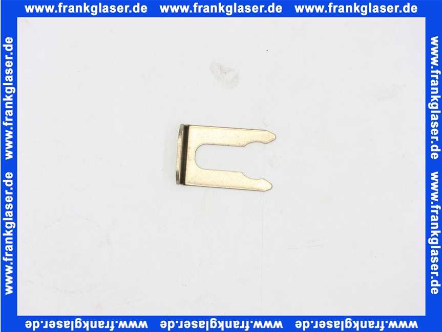 7101370 Sieger Klammer 220.038A f Druckmesser für KBR 65,98-3 A.., BK 16