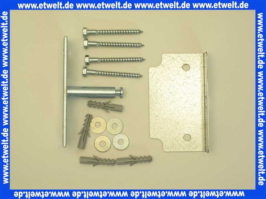 7747022355 Sieger Wandhalter RR1+RV1 für Komplettstation KS4W, KSPW