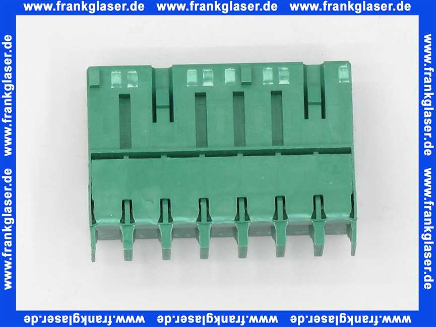 7747023989 Sieger Anschlussklemme steckbar 7-pol BR I grün für IGM, TG 12 EK-..