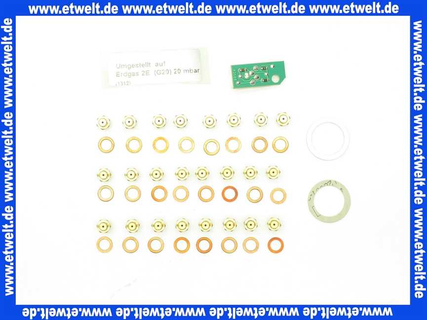 87160129340 Sieger Gasart-Umbausatz (LL-E&P-E)