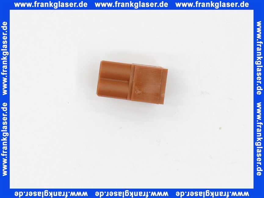 8718582620 Sieger Anschlussklemme 2-polig signalbraun für BK13, BK15, ICM, IGM