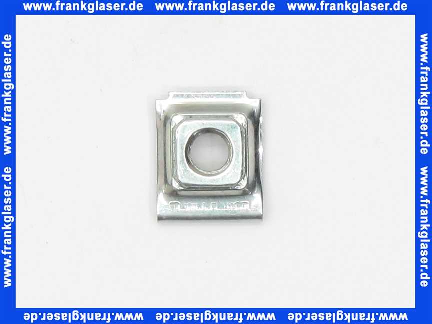 8718585255 Sieger Käfigmutter M6 MCU5315 für SG22, SG32