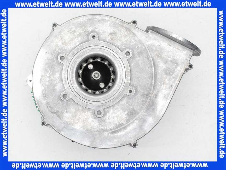 8718585754 Sieger Verbrennungsluftgebläse RG148 V4, für KUB 27-3, TS10