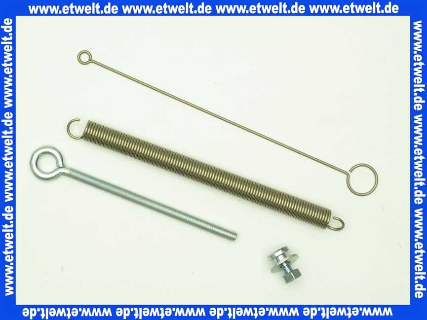 87187006140 Sieger Zugfeder kpl für COSY04