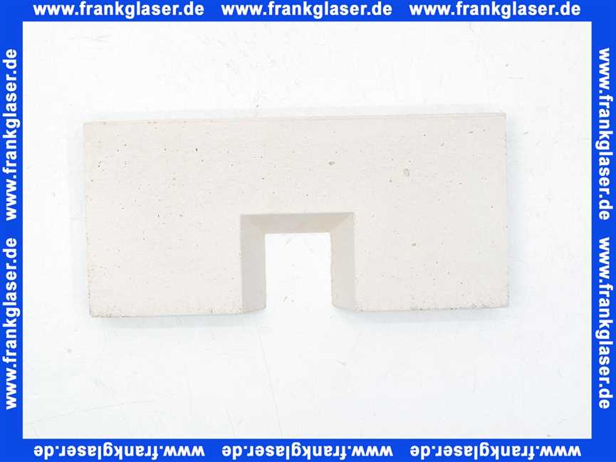 87399304100 Sieger Schamottstein L:130mm für KRS 15-2, 20-2, 25-2, 30-2