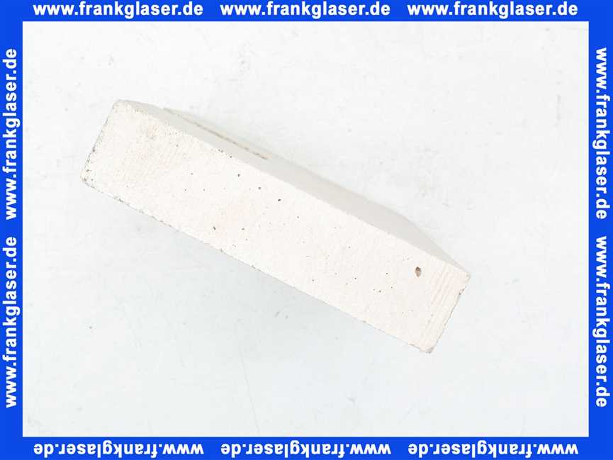 87399304100 Sieger Schamottstein L:130mm für KRS 15-2, 20-2, 25-2, 30-2