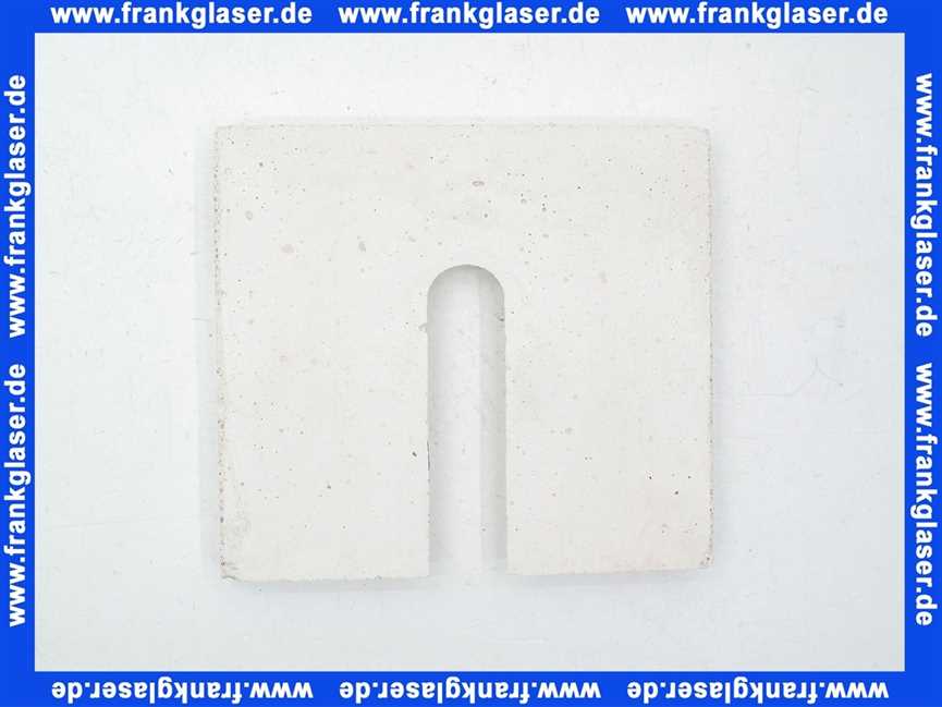 87399304130 Sieger Schamottstein L:255mm für KRS 35-2