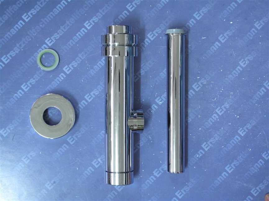 Design-Sifon, Geruchsverschluss DN 32 verchromt