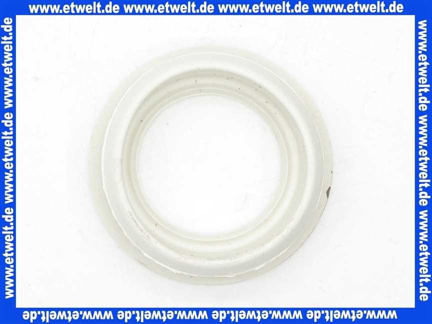 Stedo® Euro WC-Spülrohrverbinder leichte Ausführung für WC D=55mm für Spülkastenrohr 38-45mm weiß