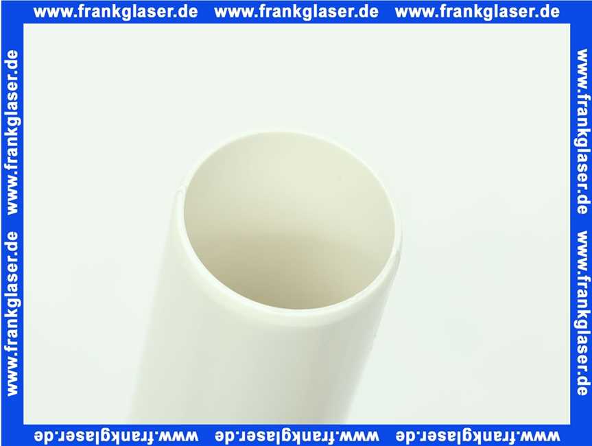 Spülbogen Kunststoff weiss für tiefhängende Spülkasten D=55x44mm Höhe 390/Länge 350 mm