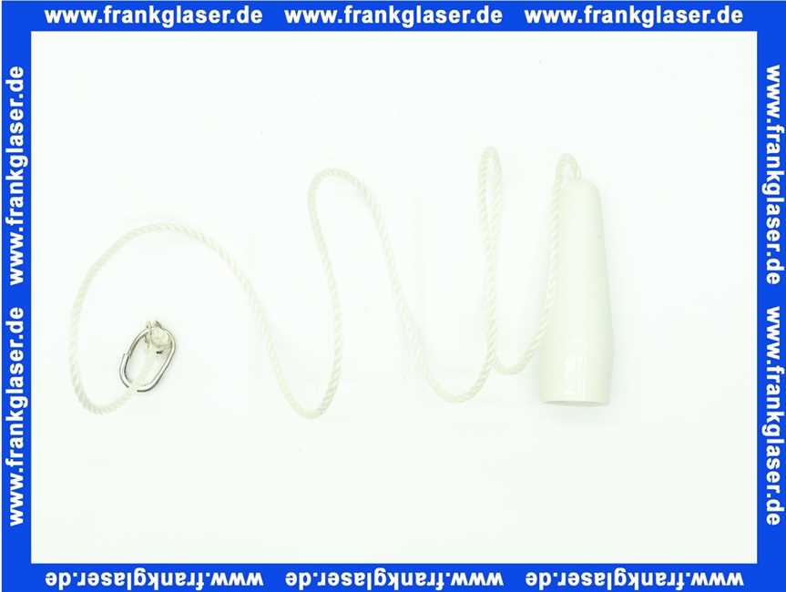 PVC- Klosettzieher Zugschnur mit Griff für hochhängenden Spülkasten
