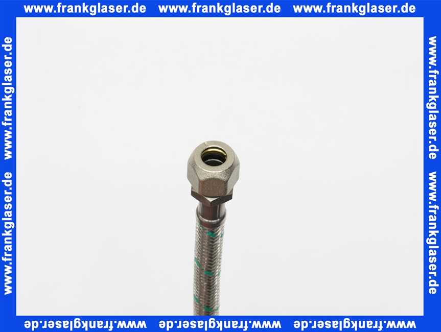 Flex.Anschlußschl. KTW+W270 300 mm Q3/8 10x10 mm St