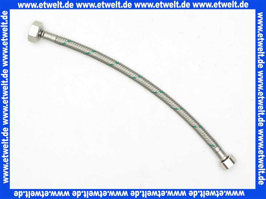 Flex Anschlußschlauch Neoperl® KTW+W270 300 mm G3/8 IGxG1/2 IG Flexschlauch