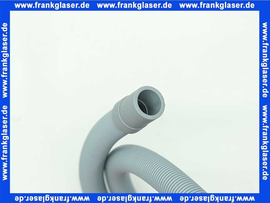 Abwasserschlauch Sprialablaufschlauch Verlängerung Ablaufschlauch 1500 mm für Waschmaschine und Spülmaschine