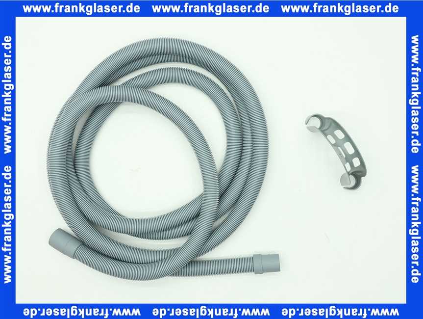 Abwasserschlauch Abflussschlauch Spiralablaufschlauch 3500 mm für Waschmaschine und Spülmaschine