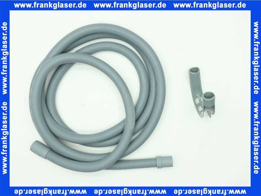 Abwasserschlauch Abflussschlauch Spiralablaufschlauch 3500 mm für Waschmaschine und Spülmaschine