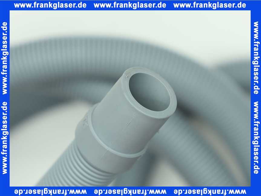 Abwasserschlauch Abflussschlauch Spiralablaufschlauch 3500 mm für Waschmaschine und Spülmaschine