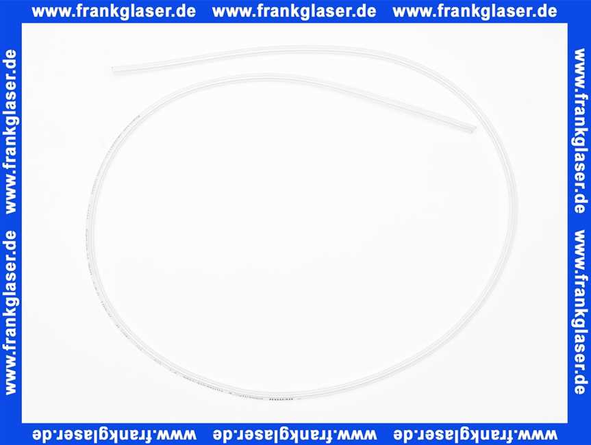 PVC-Schlauch glasklar 3x1 mm