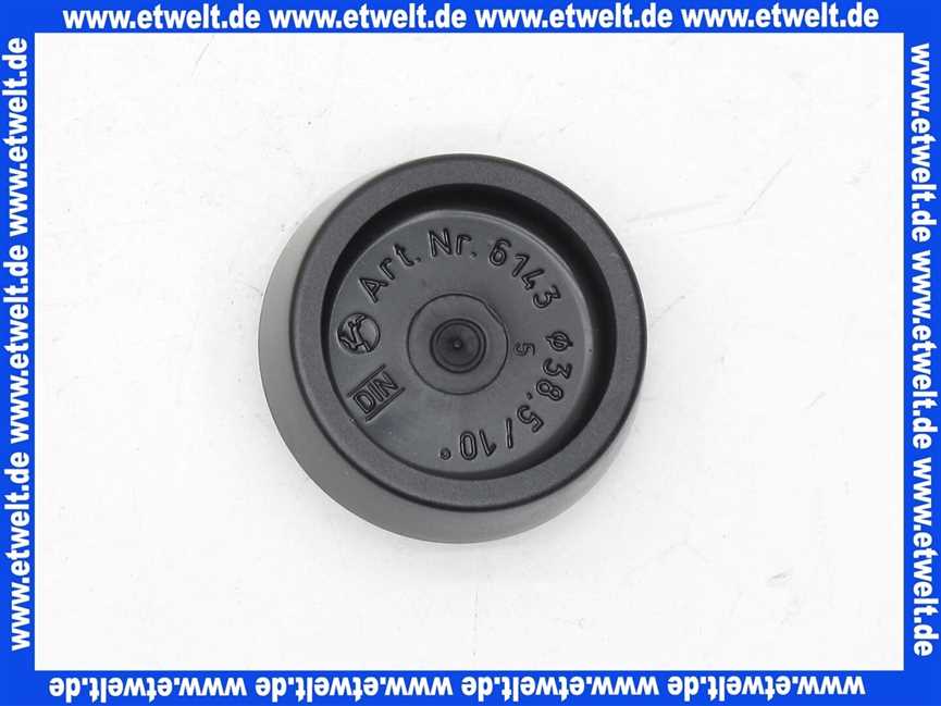 Ablaufstopfen Stopfen Abfluss PVC Ventilstopfen 38,5