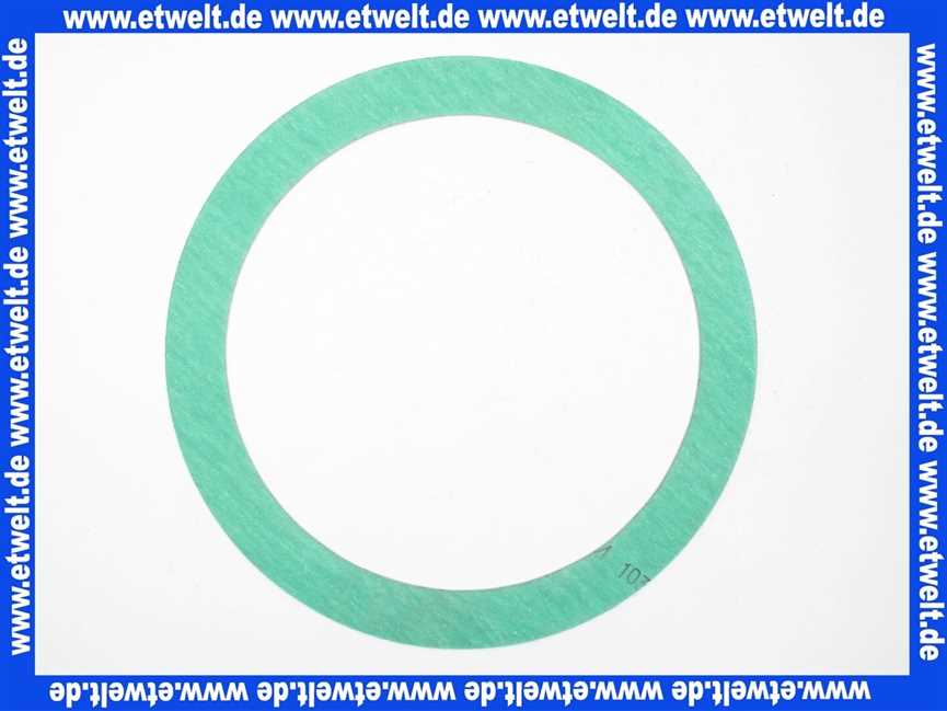 Dichtungsringe Flanschdichtung 373x325x2mm Klinger SIL C-4400 DN300 PN6