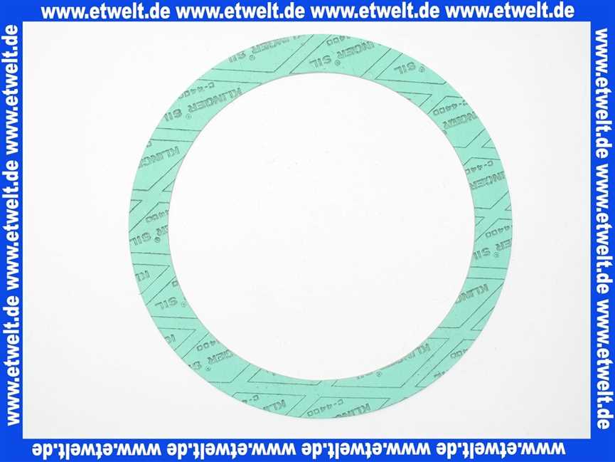 Dichtungsringe Flanschdichtung 385x325x2mm Klinger SIL C-4400 DN300 PN16