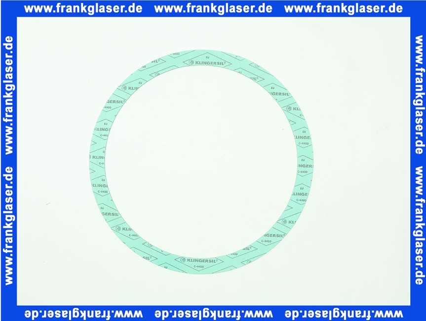 Dichtungsringe Flanschdichtung 438x368x2mm Klinger SIL C-4400 DN350 PN10
