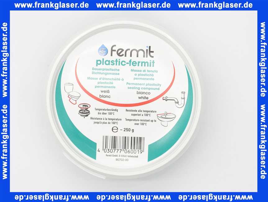 Plastik-Fermit weiß 1/4 Kg