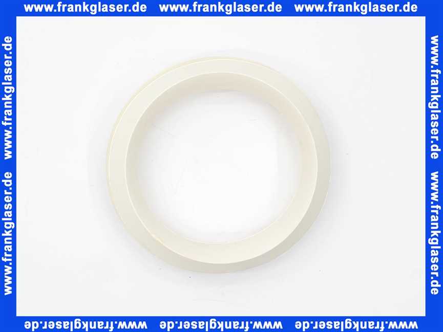 Gummi WC Abgangsverbinder für Guss Abflussrohre 100mm weiß