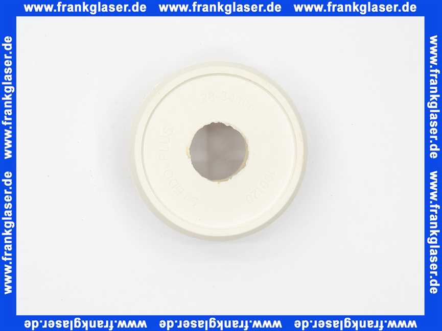 Spülrohrverbinder Stedo® 28-32mm 55mm weiß für WC Druckspüler