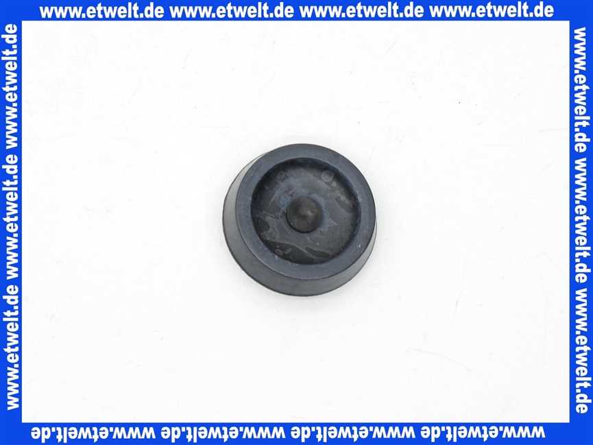 Abfluss Ventilstopfen 40,5mm Gummi für Ablaufventile Ablaufstopfen Stopfen 1 1/4 Zoll