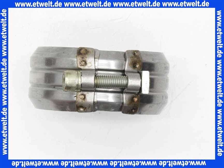 Abfluss Rapid-Verbinder DN 50 für Guss Abwasserrohre