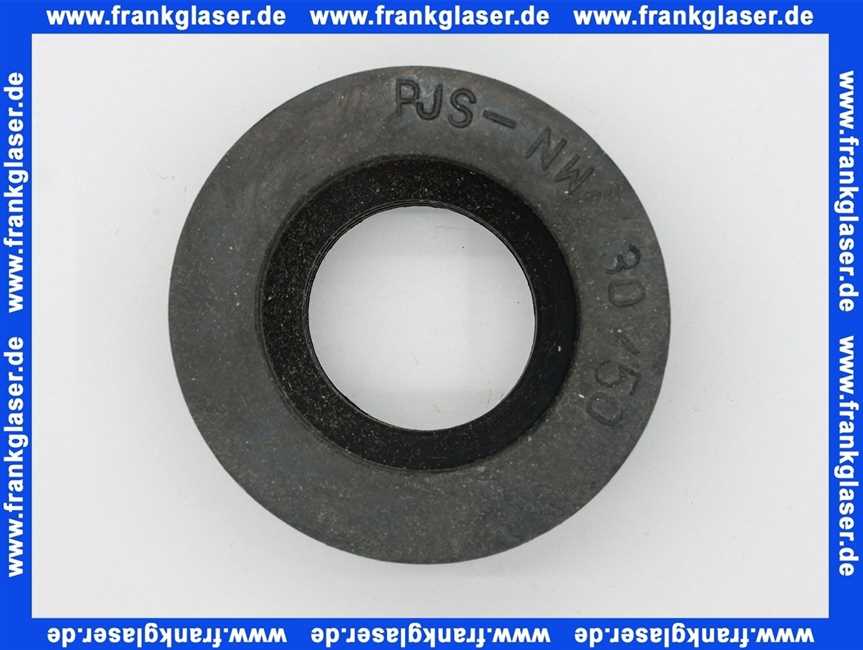 100 Stück Abwasser Siphon Verbinder Gumminippel 30/50mm Siphonanschluss