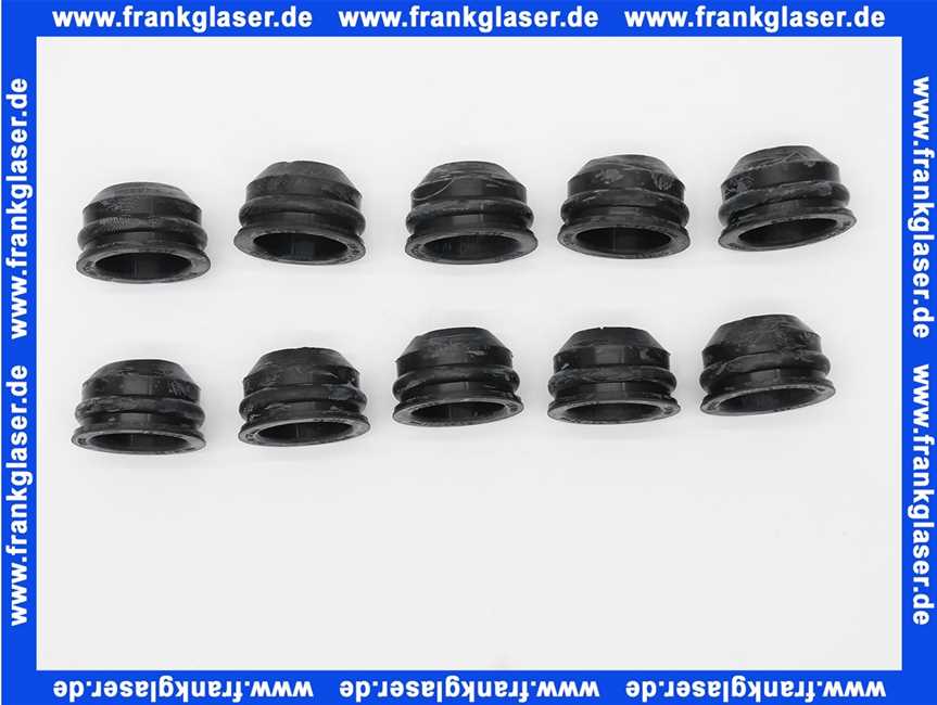 10 Abwasser Siphon HT-Gumminippel Sicken Nippel NW 40 11/4 x 40mm Siphonanschluss