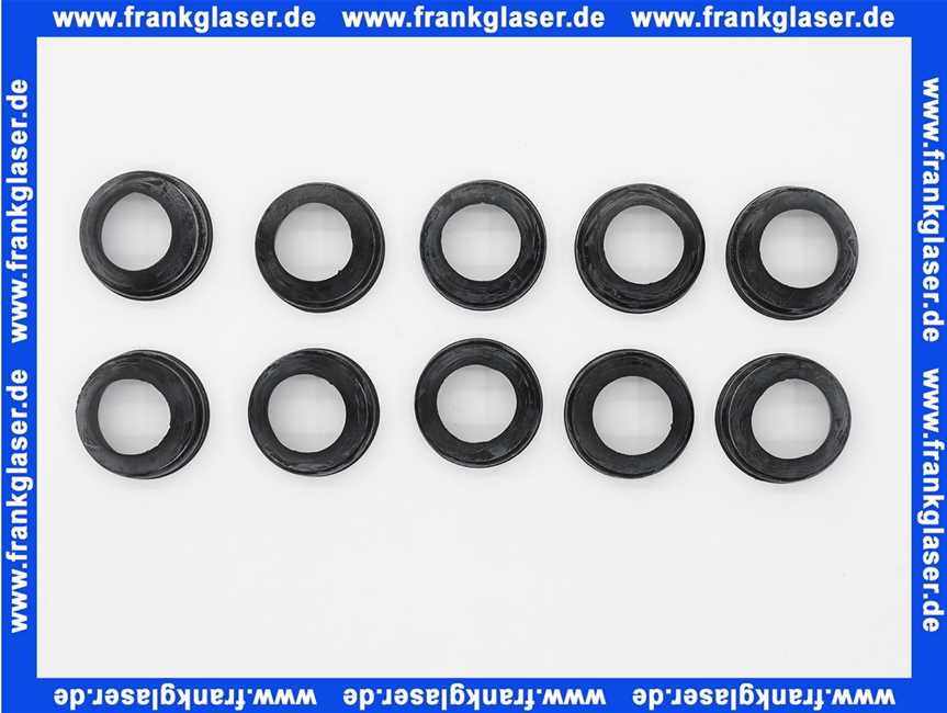 10 Abwasser Siphon HT-Gumminippel Sicken Nippel NW 40 11/4 x 40mm Siphonanschluss