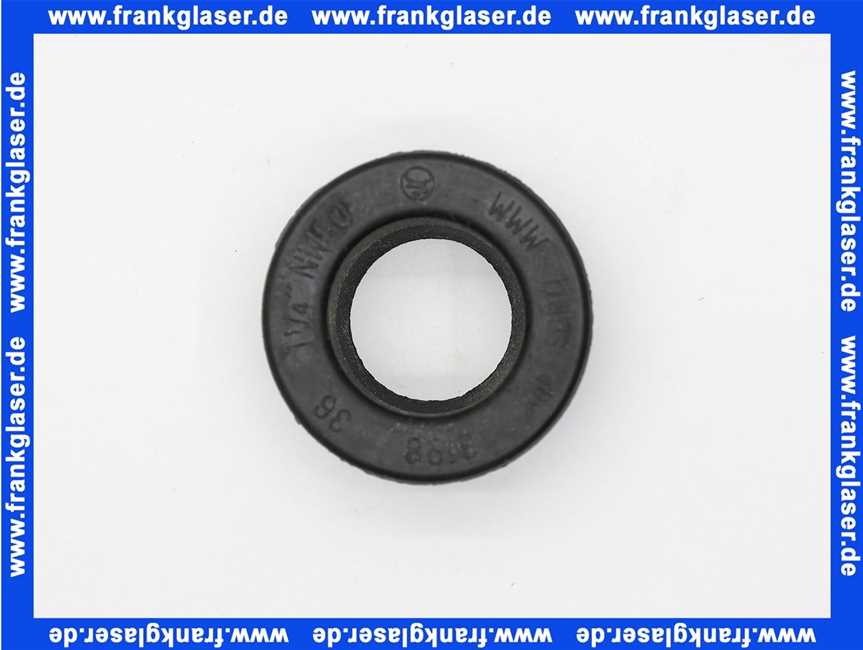 Abwasser Siphon HT-Gumminippel Sicken Nippel NW 50 11/4 x 50mm Siphonanschluss