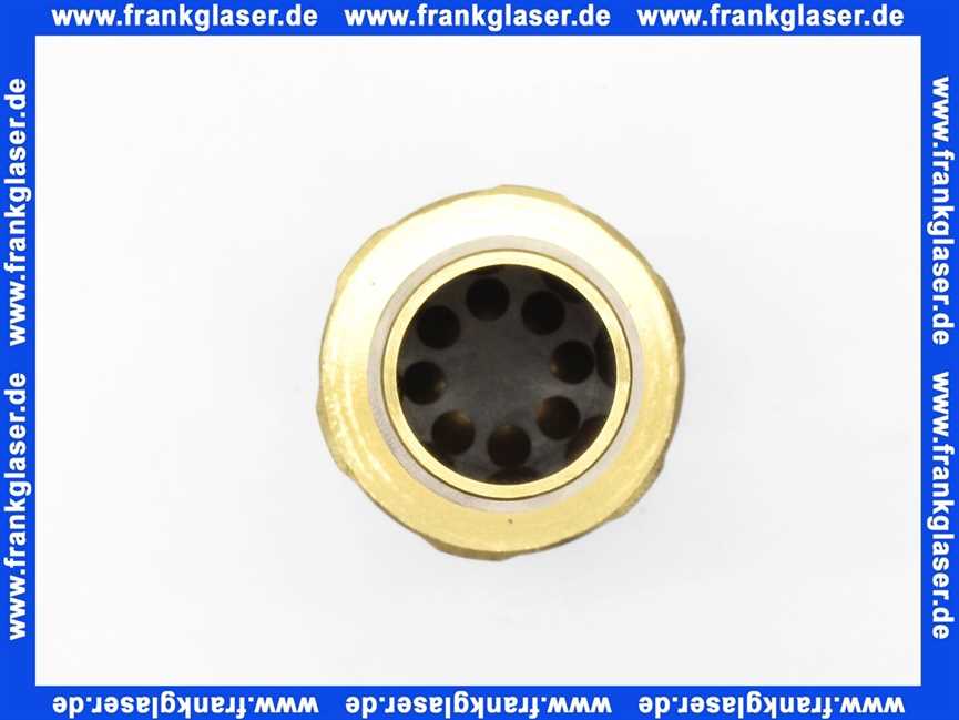 Gartenspritzdüse Messing 25mm Tülle 1 Zoll mit fester Schlauchtülle stufenlos verstellbar schwere Ausführung