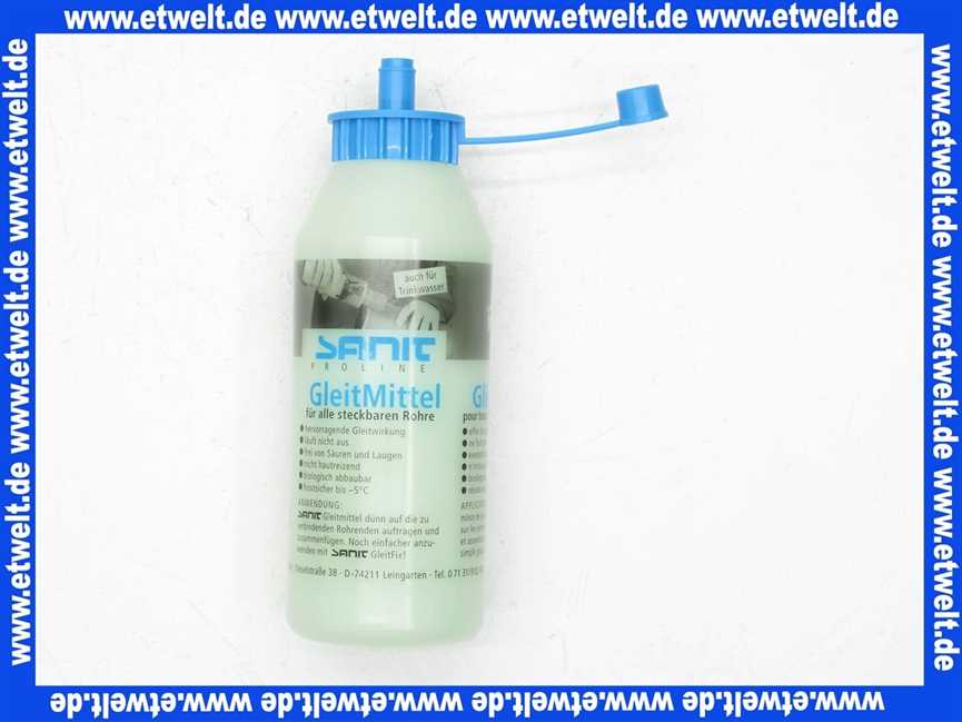 Sanit Gleitmittel 250 ml