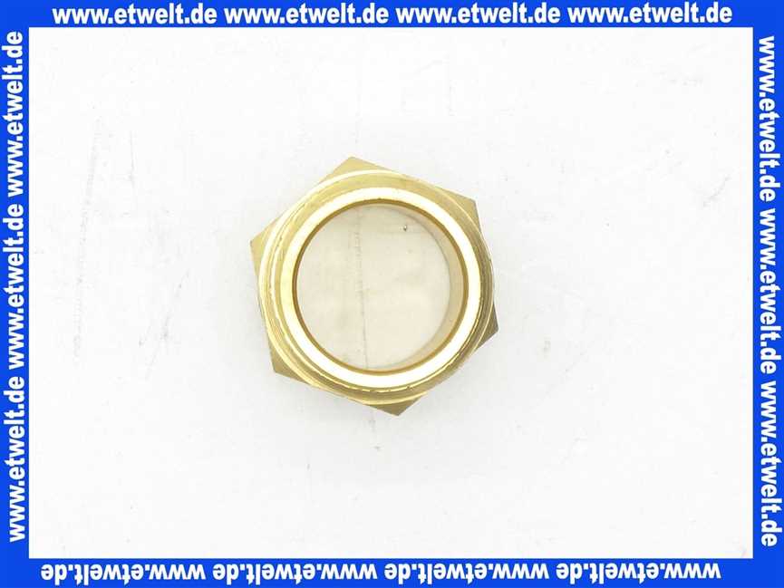 Gewindenippel Doppelnippel 1/2 Zoll AG x 1/2 Zoll AG flachdichtend Messing beidseitig Aussengewinde