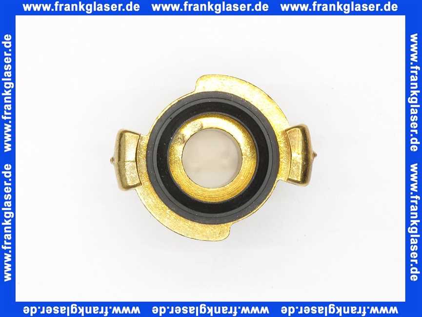 Schlauchkupplung Schlauchstück 3/4 Zoll 19mm Schlauchstutzen Messing schwarze NBR Formdichtung Schnellkupplung Klauenkupplung