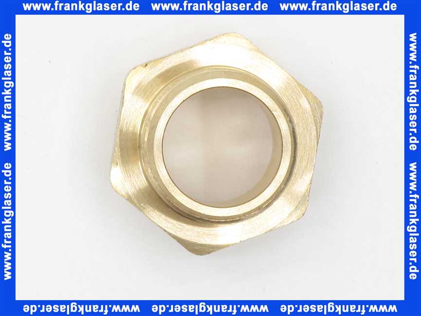 Gewindenippel Doppelnippel reduziert 3/4 Zoll AG x 1 Zoll AG flachdichtend Messing beidseitig Aussengewinde Reduziernippel