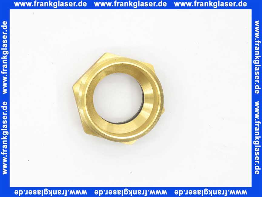 Gewindenippel Doppelnippel reduziert 1 Zoll IG x 11/4 Zoll AG flachdichtend Messing Innengewinde x Aussengewinde Reduziernippel