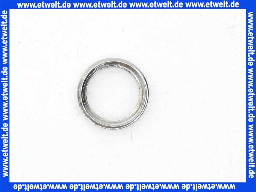 Gewindenippel Reduziernippel M22IG x G3/4 AG ineinander verchromt