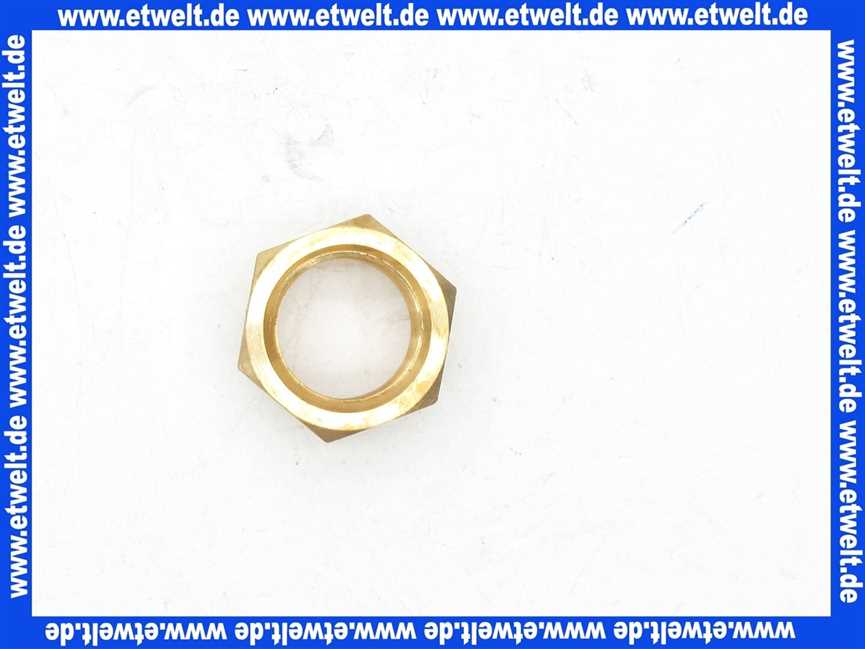 Gewindenippel Reduzierstück 3/4 Zoll AG x 1/2 Zoll IG flachdichtend Messing Innengewinde x Aussengewinde ineinander Reduziernippel Doppelnippel