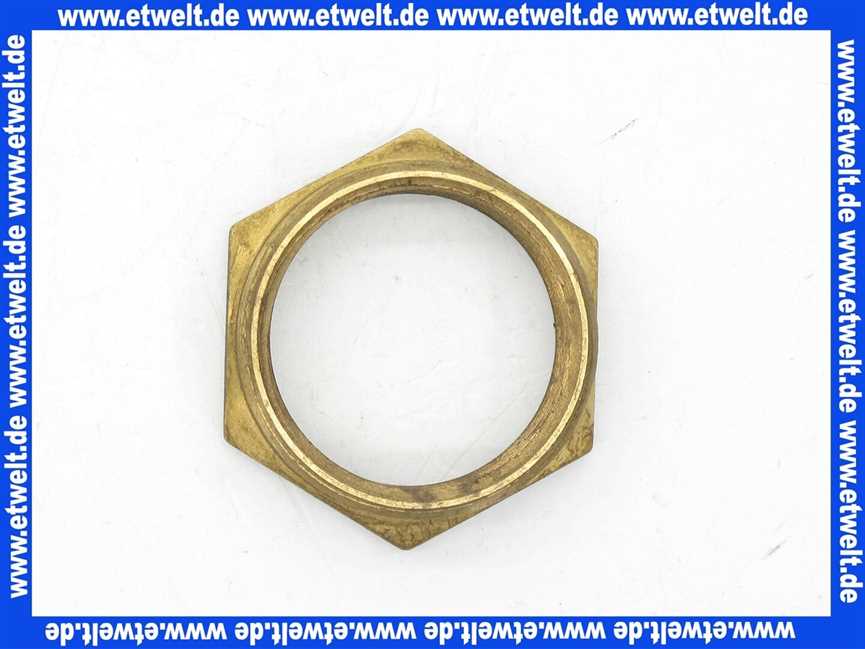 Gewindenippel Reduzierstück 11/2 Zoll AG x 11/4 Zoll IG flachdichtend Messing Innengewinde x Aussengewinde ineinander Reduziernippel Doppelnippel