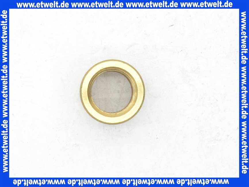 Gewindemuffe Muffe Doppelmuffe G3/8 Zoll IG Innengewinde Messing