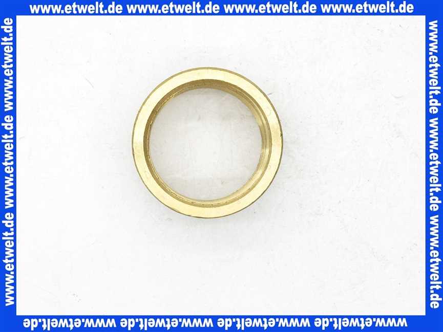 Gewindemuffe Muffe Doppelmuffe G11/4 Zoll IG Innengewinde Messing