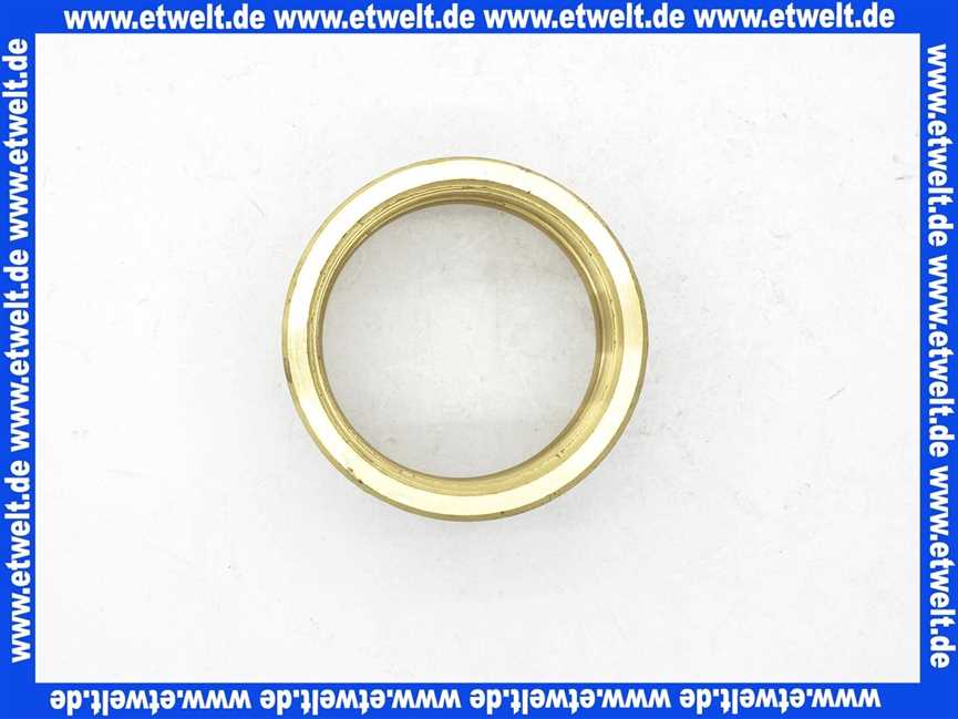 Gewindemuffe Muffe Doppelmuffe G2 Zoll IG Innengewinde Messing