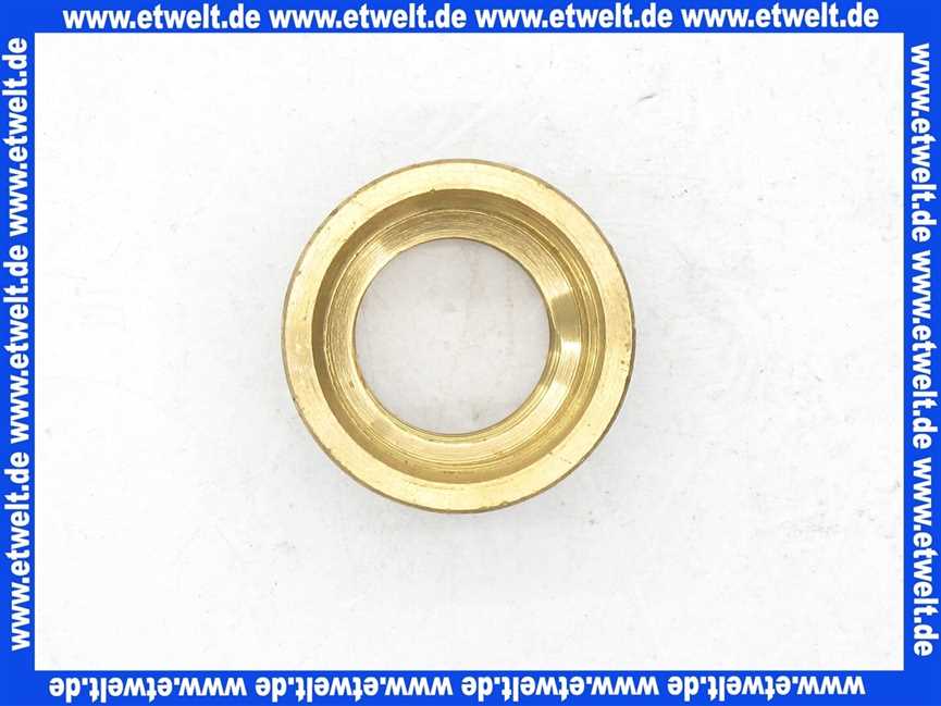 Gewindemuffe Redumuffe Muffe reduziert G3/4 IG x G1/2 IG