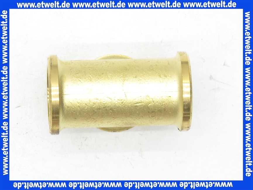 Gewinde-Fittings messing T-Stück G1/2 IG